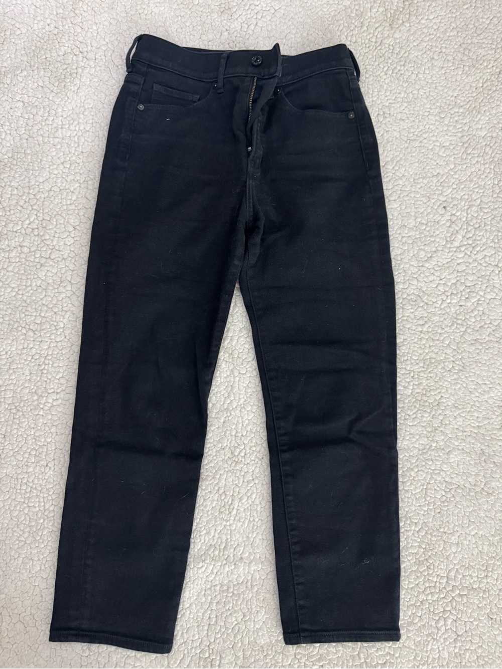 Express Women Black Slim Straight Jeans
